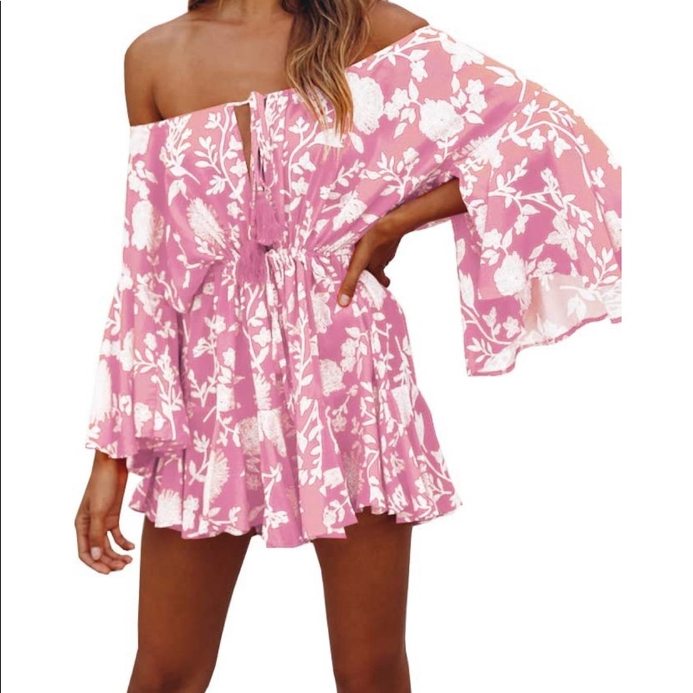 Off the shoulder dress